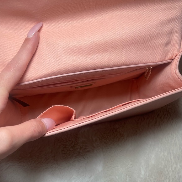 Guess pink tweed shoulder purse - Picture 5 of 5